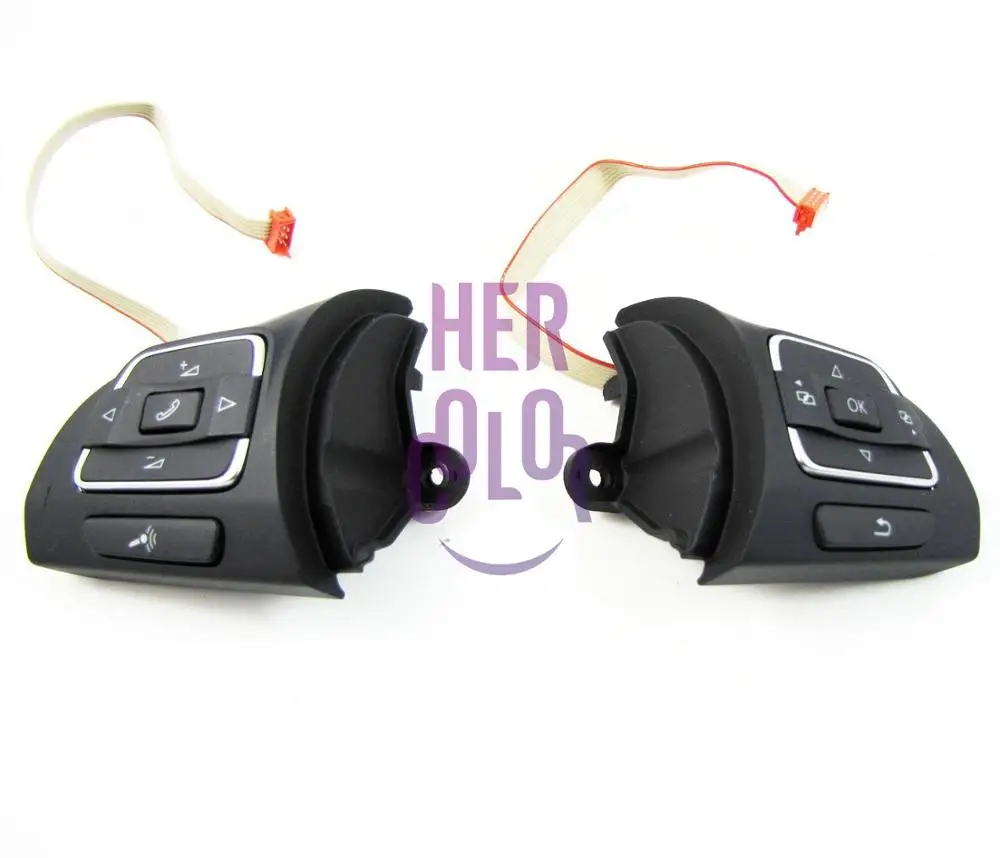 

New Multi-Function Steering Wheel Button Switch MFD For VW 5C0959537B