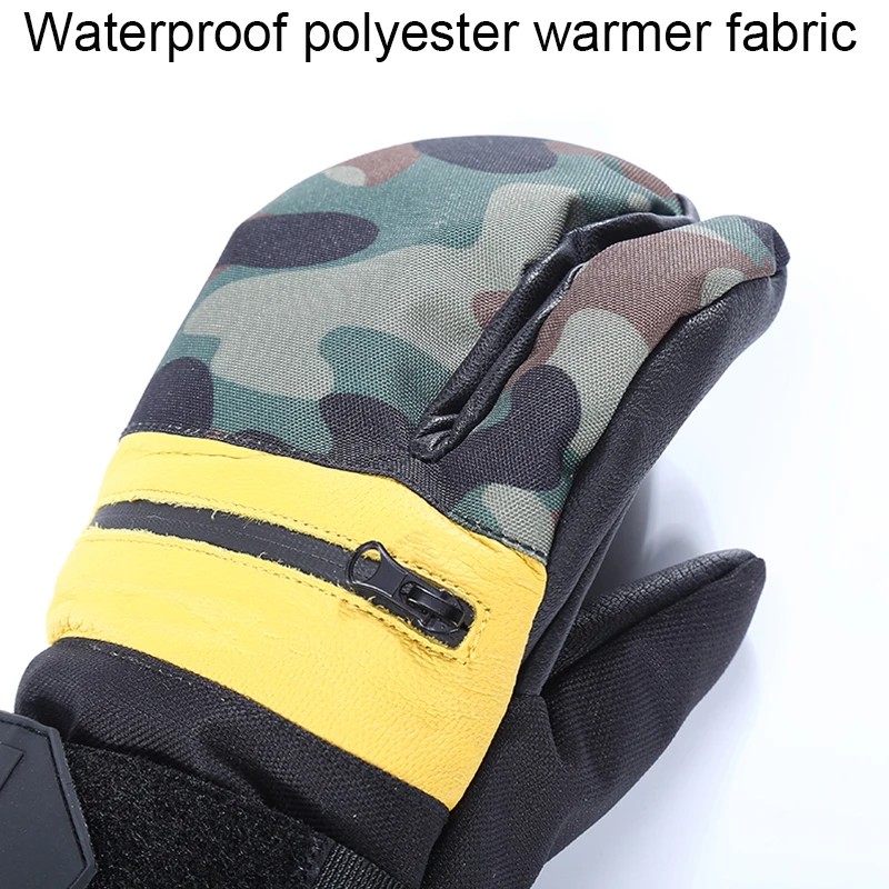 Лыжные перчатки теплые зимние водонепроницаемые и ветрозащитные зимние перчатки с 3 м изоляцией для катания на лыжах сноуборде уличные зимние перчатки