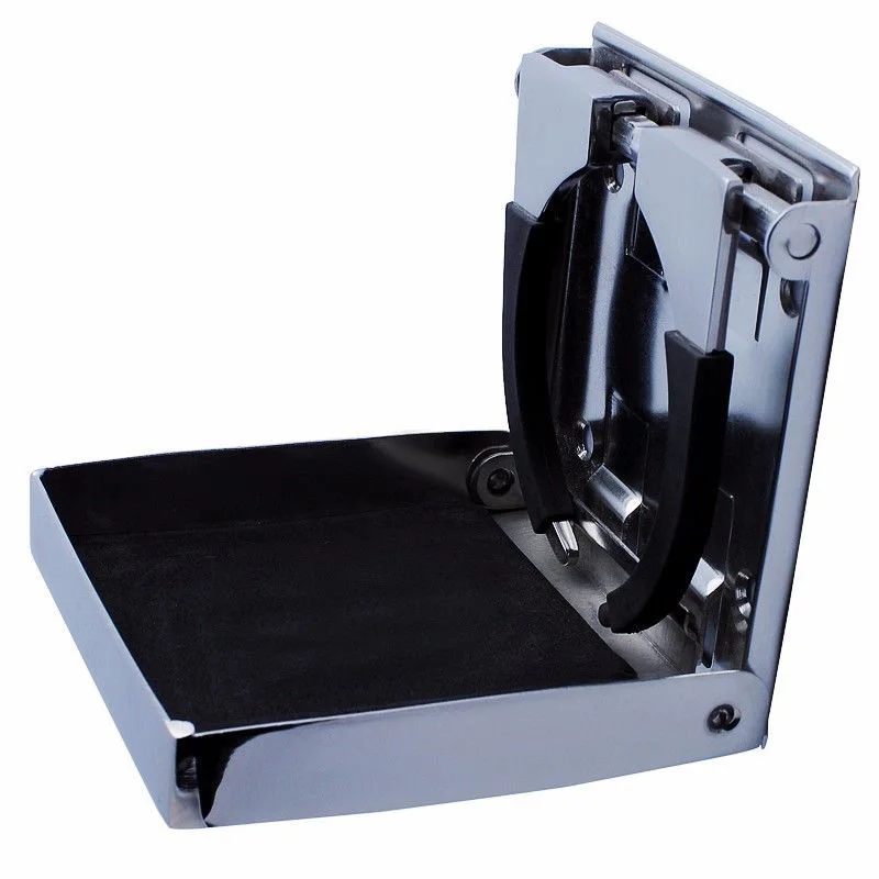 1pcs Stainless Steel Folding Cup Drink Holder Adjustable for Marine Boat Truck RV