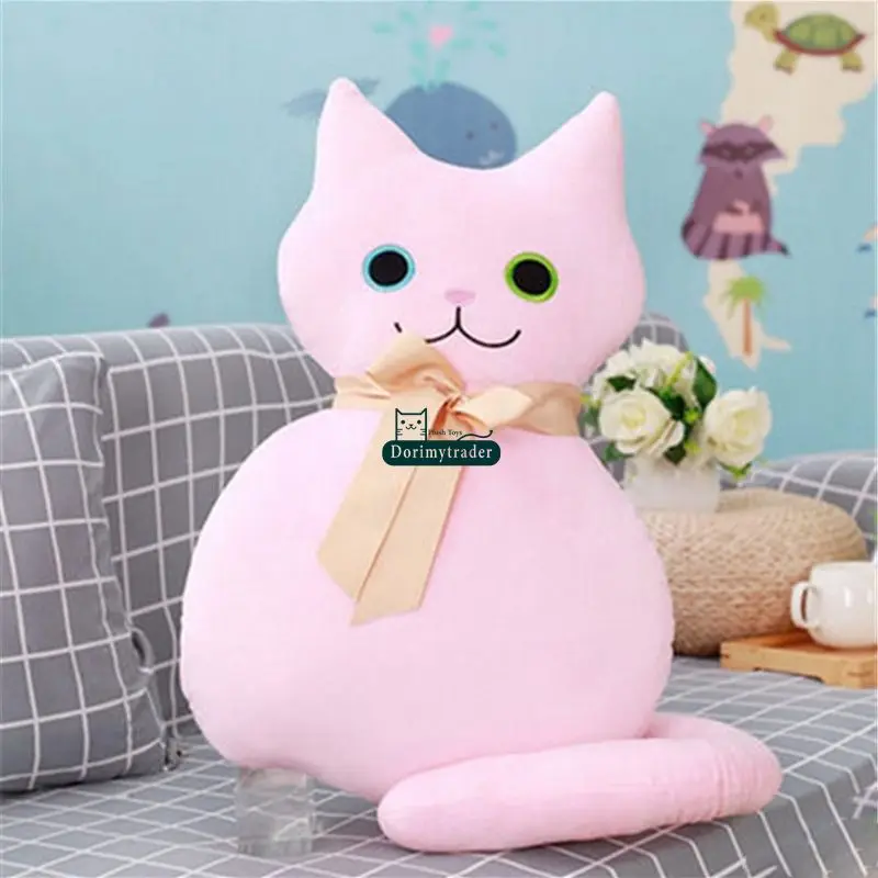 Dorimytrader New Anime Cat Plush Pillow Toys Giant Cuddly Soft Cats Doll Baby and Lover Present 100cm 39inches DY61669 (10)_1
