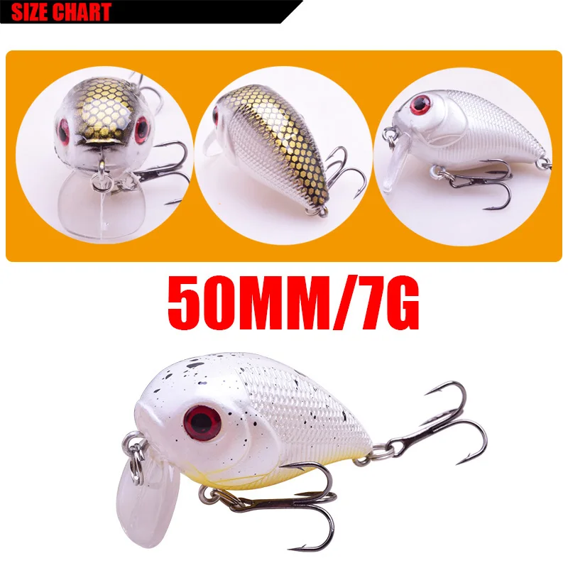 1 قطعة البسيطة الساعد الصيد إغراء 5 سنتيمتر 7g السمين سبينر توبواتر الطعم Crankbait 3D عيون الطعوم الثابت باس المياه البلم الصيد معالجة 1 قطعة البسيطة الساعد الصيد إغراء 5 سنتيمتر 7g السمين سبينر توبواتر الطعم Crankbait 3D عيون الطعوم الثابت باس المياه البلم الصيد معالجة