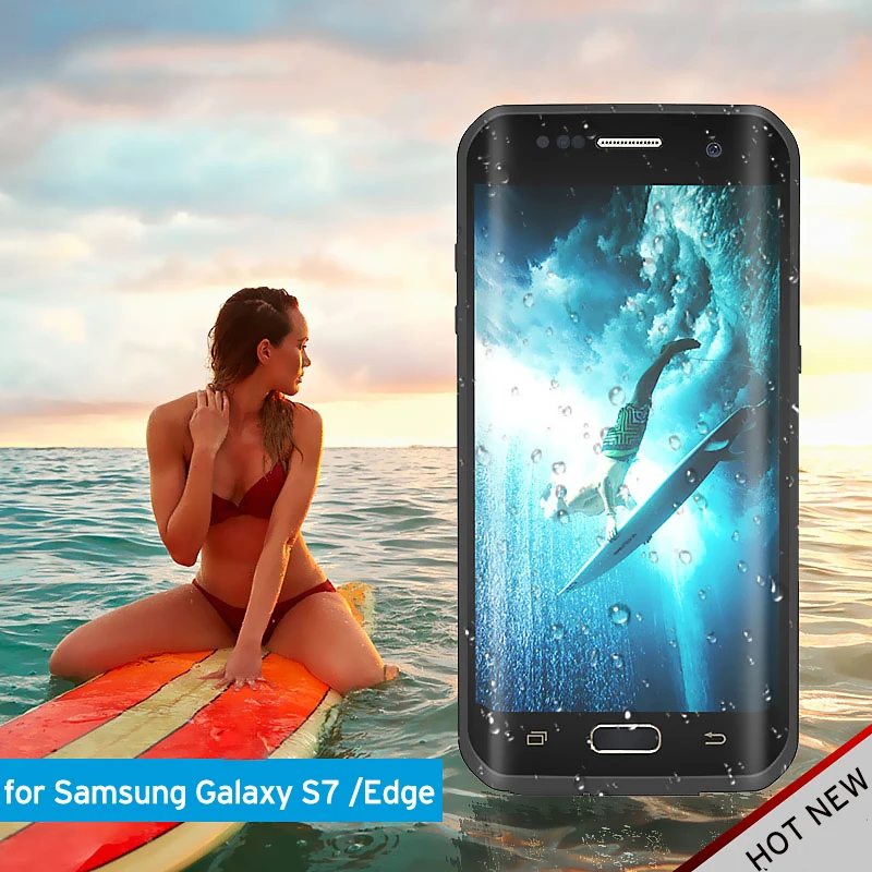 bilder für IP68 Wasserdicht Fall für Samsung Galaxy S7/Rand Ultra Slim abdeckung für S7 s6 Rand plus Wasser/Dirt/Tauchen Unterwasser PC TPU rüstung bilder für IP68 Wasserdicht Fall für Samsung Galaxy S7/Rand Ultra Slim abdeckung für S7 s6 Rand plus Wasser/Dirt/Tauchen Unterwasser PC TPU rüstung
