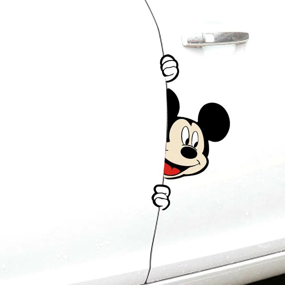 Aliauto Car Accessories Mickey Mouse Funny Car Door Sticker & Decals for Volkswagen Golf Polo Skoda Ford Focus 2 3 Opel Peugeot Aliauto Car Accessories Mickey Mouse Funny Car Door Sticker & Decals for Volkswagen Golf Polo Skoda Ford Focus 2 3 Opel Peugeot