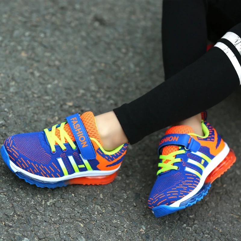 2019 جديد حار الأطفال أحذية العلامة التجارية شبكة في الهواء الطلق رياضية الأزياء تنفس أحذية رياضية الفتيان الفتيات حذاء ركض كاجوال