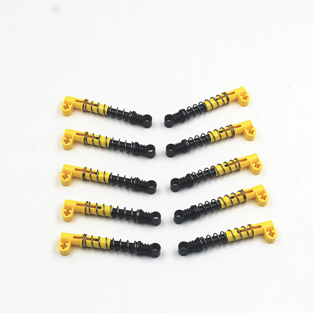 Self-Locking Bricks free creation of toy Technic Brick Shock Absorber 9.5L (Hard Spring) 1 Pcs compatible with Lego