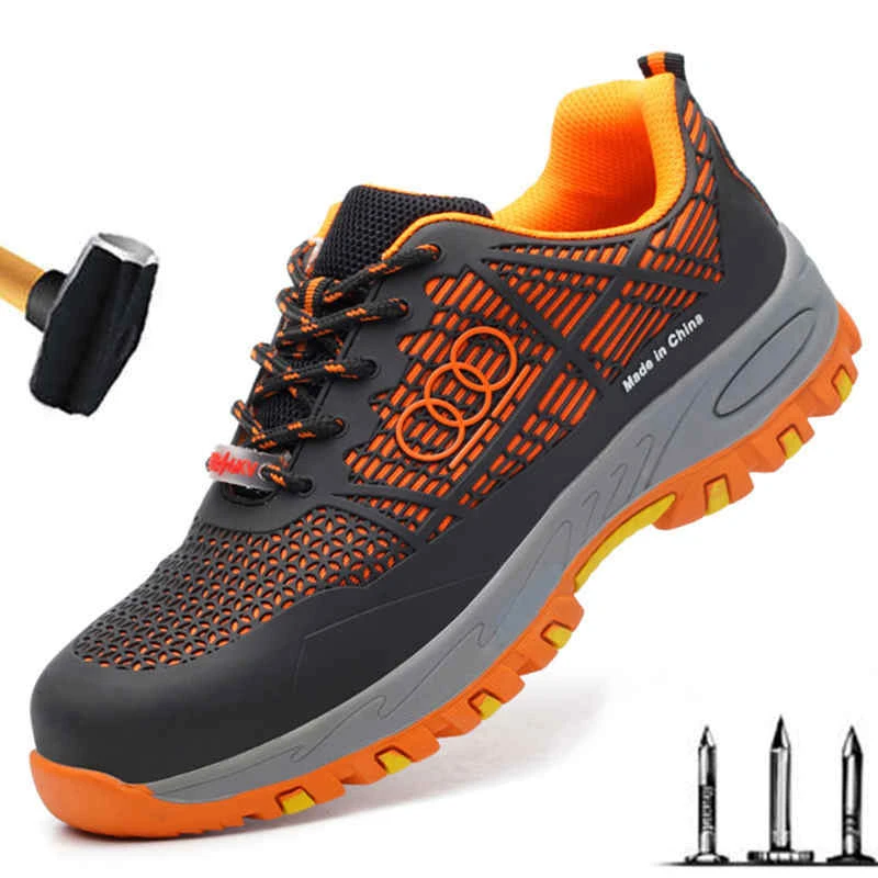 Safety boots with plastic toe cap Clearance