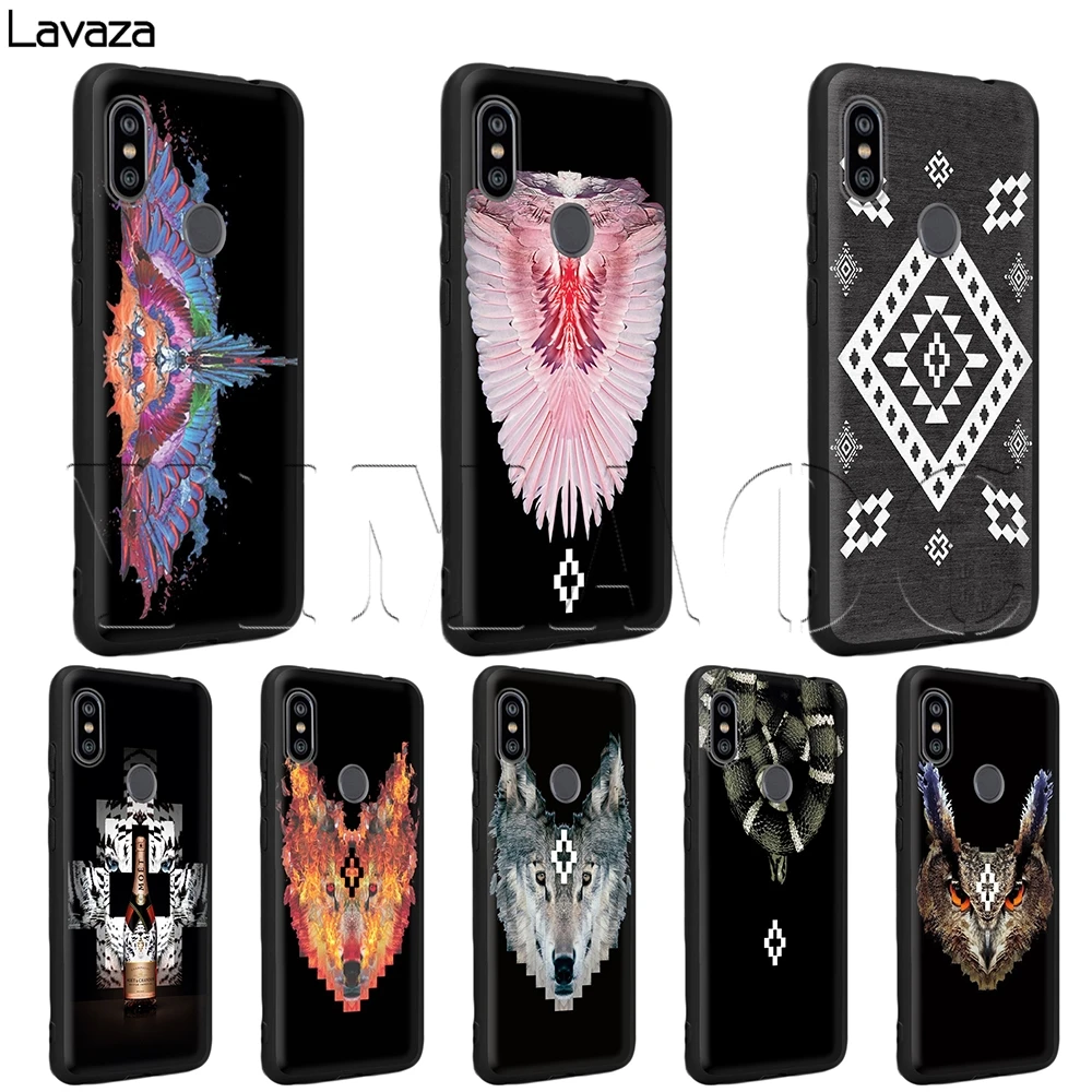 

Lavaza Marcelo Burlon Case for Xiaomi Redmi Note 4A 4X 5 5A 6 6A 7 S2 Pro Go Prime Plus