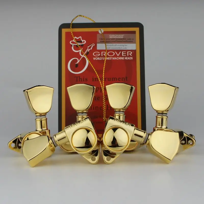 

102GK Grover Gold Keystone Roto 3+3 Tuners Guitar Models Electric Guitar Machine Heads Tuners