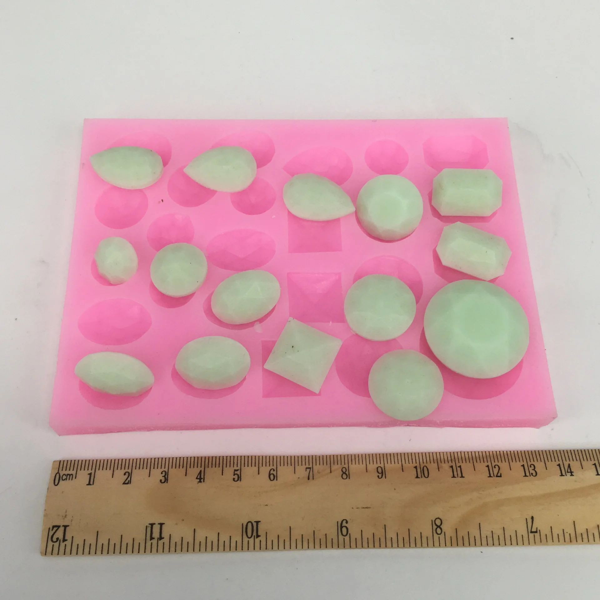 Diamond mould for Cake Decorating Sugar Chocolate Fondant Making Handmade Resin Craft Small Soap Silicone mold