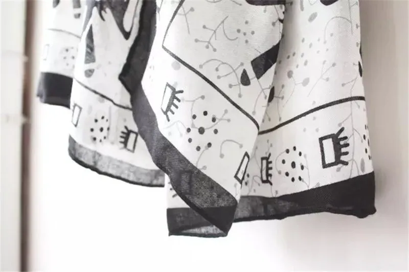 DOUBLA 2017 Fashion Womens Cute Elephants Printed Double Sided Spring Scarves Ladies Girls Cotton Shawl Ethnic Style Wraps 11 DOUBLA 2017 Fashion Womens Cute Elephants Printed Double Sided Spring Scarves Ladies Girls Cotton Shawl Ethnic Style Wraps 11