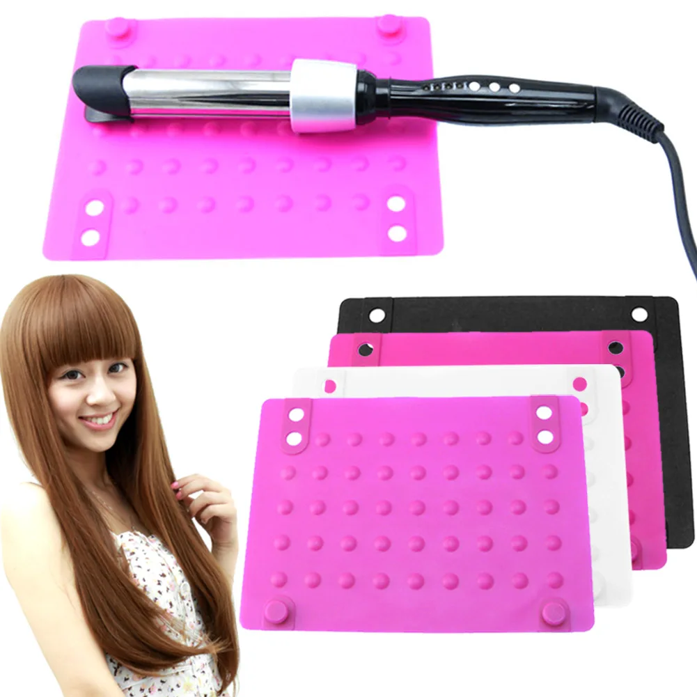2018 Hot Silicone Heat Resistant Mat Anti heat Mats For Hair