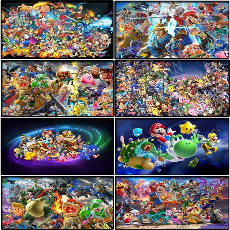 

5D DIY Full Square/Round Drill Cartoon Diamond Painting Super Mario Embroidery pattern AnimeCross Stitch room decor special gift