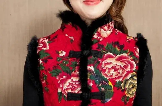 2XL-5XL Горячая весна женский модный хлопок и лен вышитый воротник Кнопка Ma3 Jia3 китайский стиль куртка