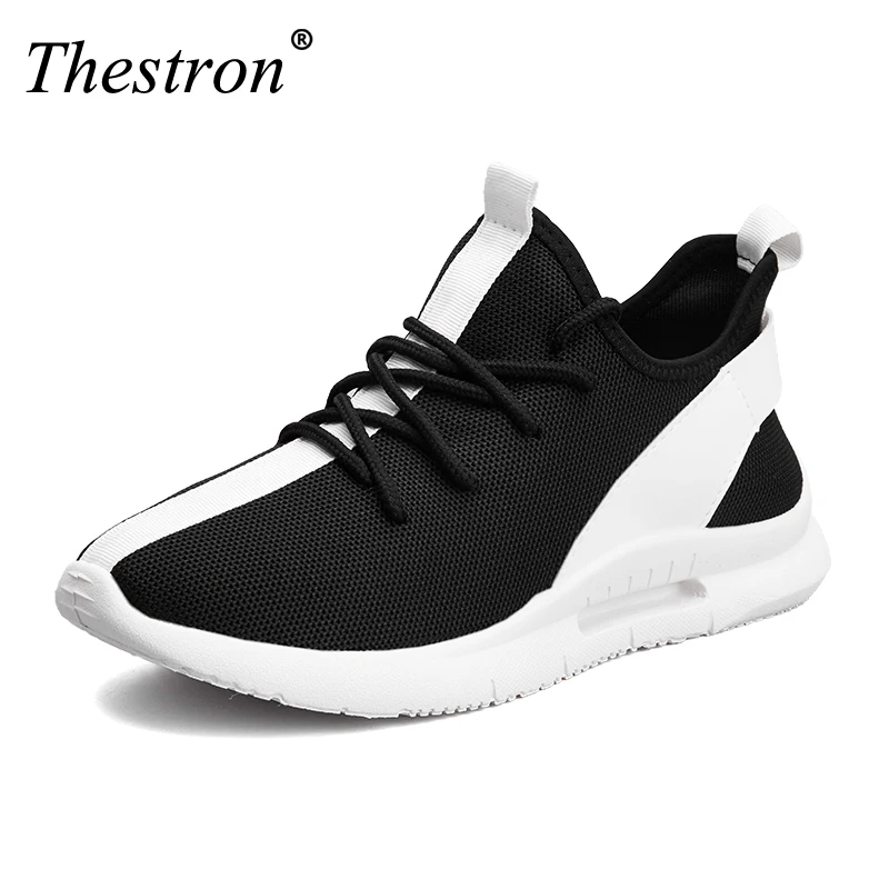 

Spring Autumn Running Shoes for Men Lace Up Red Black White Male Sport Shoes Brand Comfortable Men's Trainers Running Plus Size