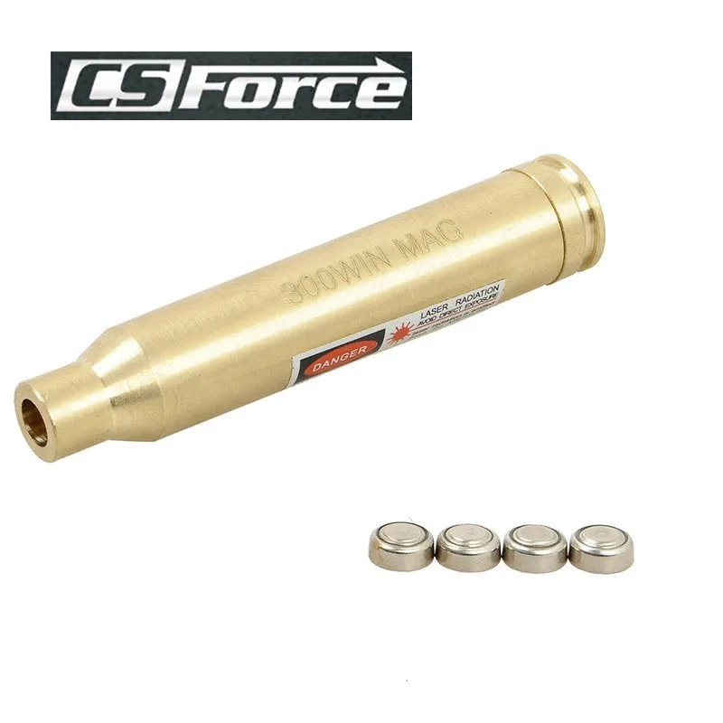 CAL.300 WIN MAG Red Laser Sight Cartridge Bore Boresighter Sighter Brass Sighting Caliber for