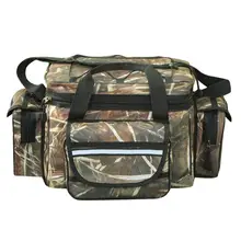Камуфляжная рыболовная снасть, сумка для приманки, водонепроницаемая износостойкая наплечная сумка для камеры, походный комплект рыболовных принадлежностей, сумка