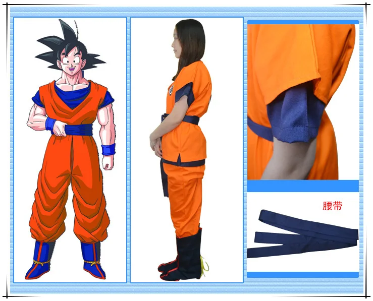 Japanese Anime Dragon Ball Goku traje de adultos Cosplay traje de  Halloween|costume mask|costume animalcostume cinderella - AliExpress