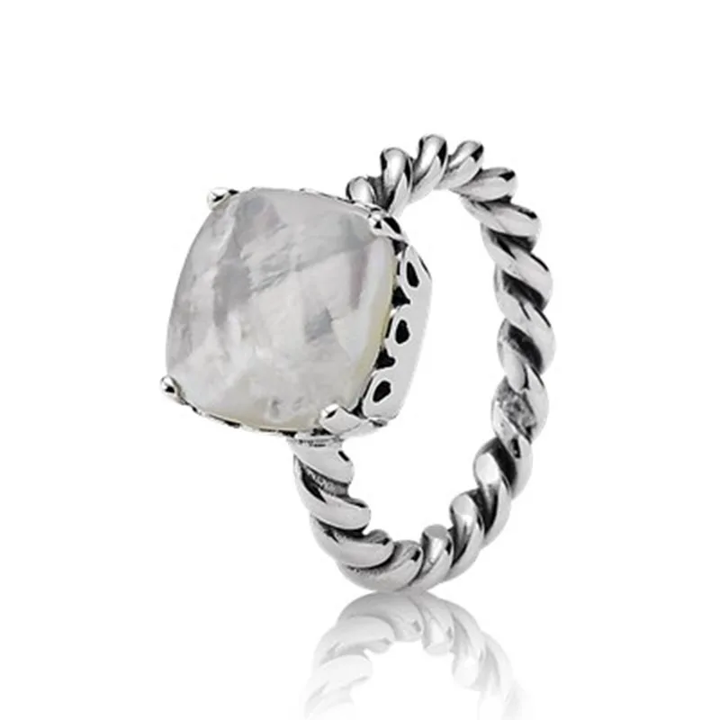 EDELL 100% натуральным 925 пробы Серебряные кольца для Для женщин Роскошные Sona кубического циркония кольца Модные украшения