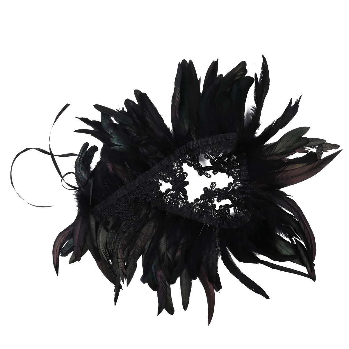 Женская накидка в викторианском стиле с натуральным пером, шаль на ...