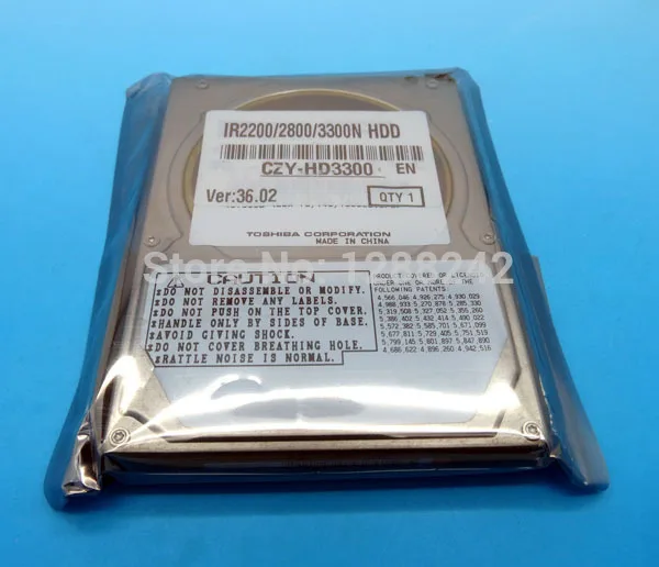  Genuino HDD para Toshiba MK6017MAP FK2-4907-000 500 gb 5400 rpm ide unidades de disco duro de 40 GB