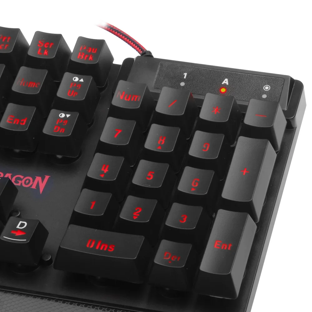 Redragon S102 Gaming Keyboard игры Мышь комбо 110 ключ 7 цветов клавиатура с подсветкой и Мышь Набор игровой Мышь и клавиатура Тихая