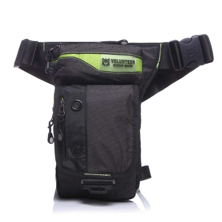Men's Waterproof Oxford Drop Leg Bag Fanny Waist Pack Thigh Hip Bum