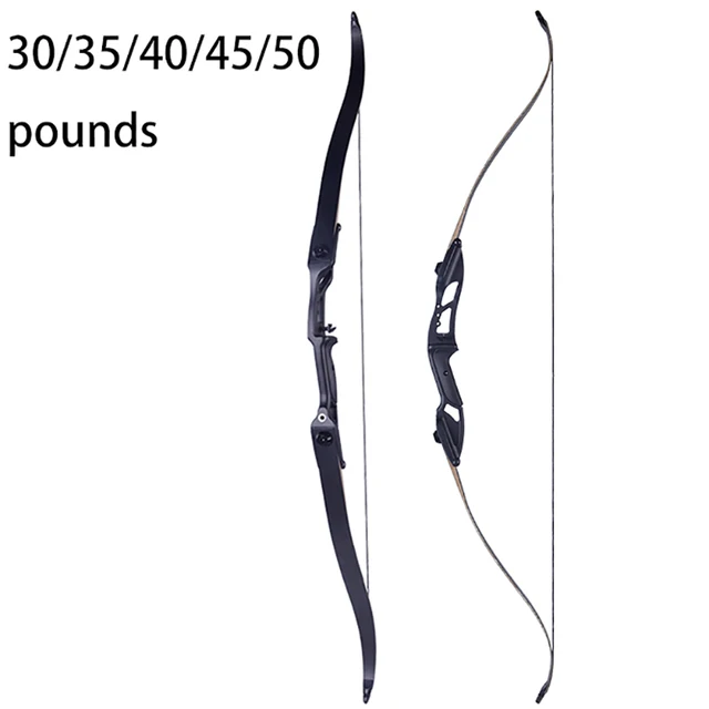  US $78.99 inches American Hunting 50lbs Draw Weight Takedown Recurve Powerful Hunting Archery 