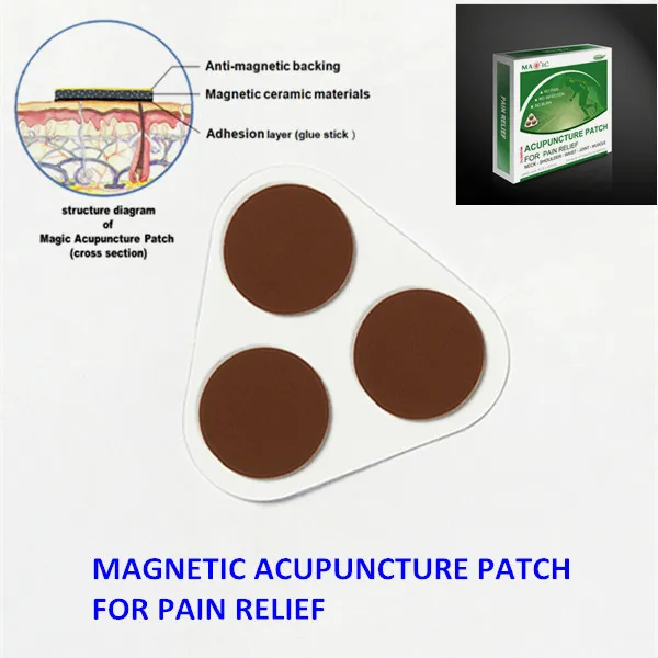 1 упаковка/15 штук Магнитная иглорефлексотерапия пластырь для снятия боли в спине и плечах