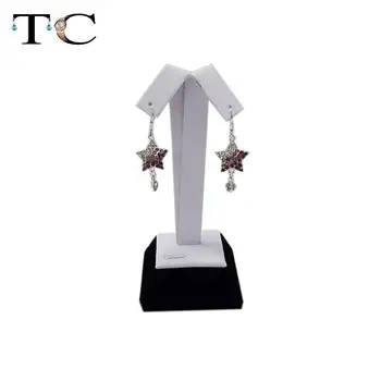 

Wholesale Jewelry Display Shelf Organizer Earring Display For Jewelry Stand Jewellery Display Holder jewellery Flannelette