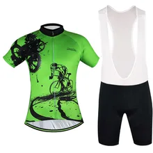 2016 New Arrival Cycling Jersey Clothing Bike Team Anti-sweat Clothing Men Short Bicycle Quick Dry Jersey&short Free Shipping