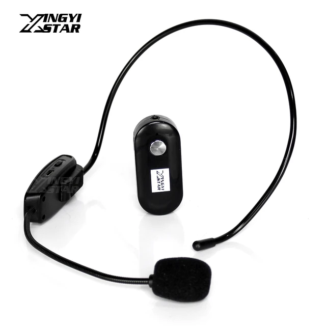 Mini Casque Sans Fil Microphone Casque Micro Mégaphone Pour L