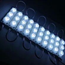 Светодиодный модуль DC12V IP65 Водонепроницаемый 3030 3 светодиода модуль 3 W/модель для рекламы в лаконичном дизайне Led Подсветка