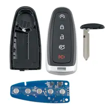315MHz 5 Button Remote Car Key Fob with Chip M3N5WY8609 Auto Car Repalcement for Ford Edge Smart Prox 2011 2012 2013 2014 2015 цена 315MHz 5 Button Remote Car Key Fob with Chip M3N5WY8609 Auto Car Repalcement for Ford Edge Smart Prox 2011 2012 2013 2014 2015 цены онлайн