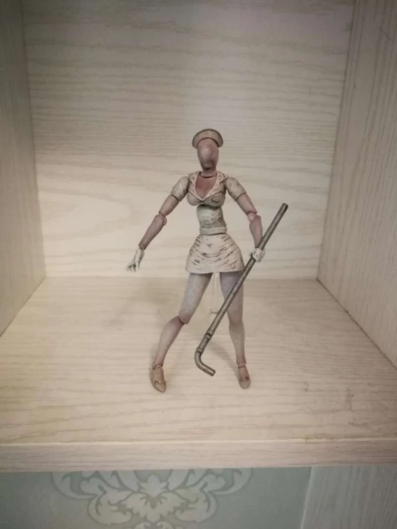 Аниме пластиковая фигурка героя Figma тихий холм игрушки бутоны медсестры Sp 061 в