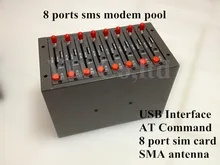 8 портов gsm модем для массовых sms-маркетинг решение устройство