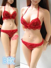 

Estartek Hand Made 1/6 Sexy Red Lace Underwear for 12inch Phicen Jodoll Action Figure DIY