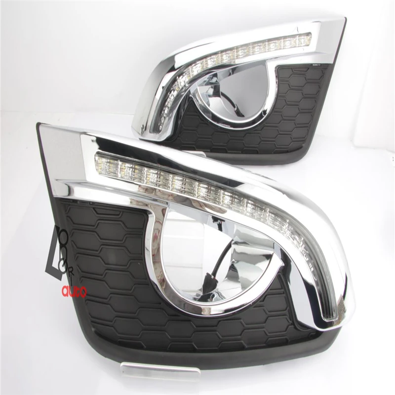 

car styling LED Daytime Running Light For Chevrolet Captiva 2014 -2015