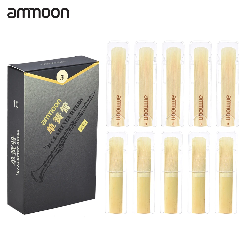 Высокая Класс кларнет BB Bamboo сила тростника 2,0, 10 шт./кор