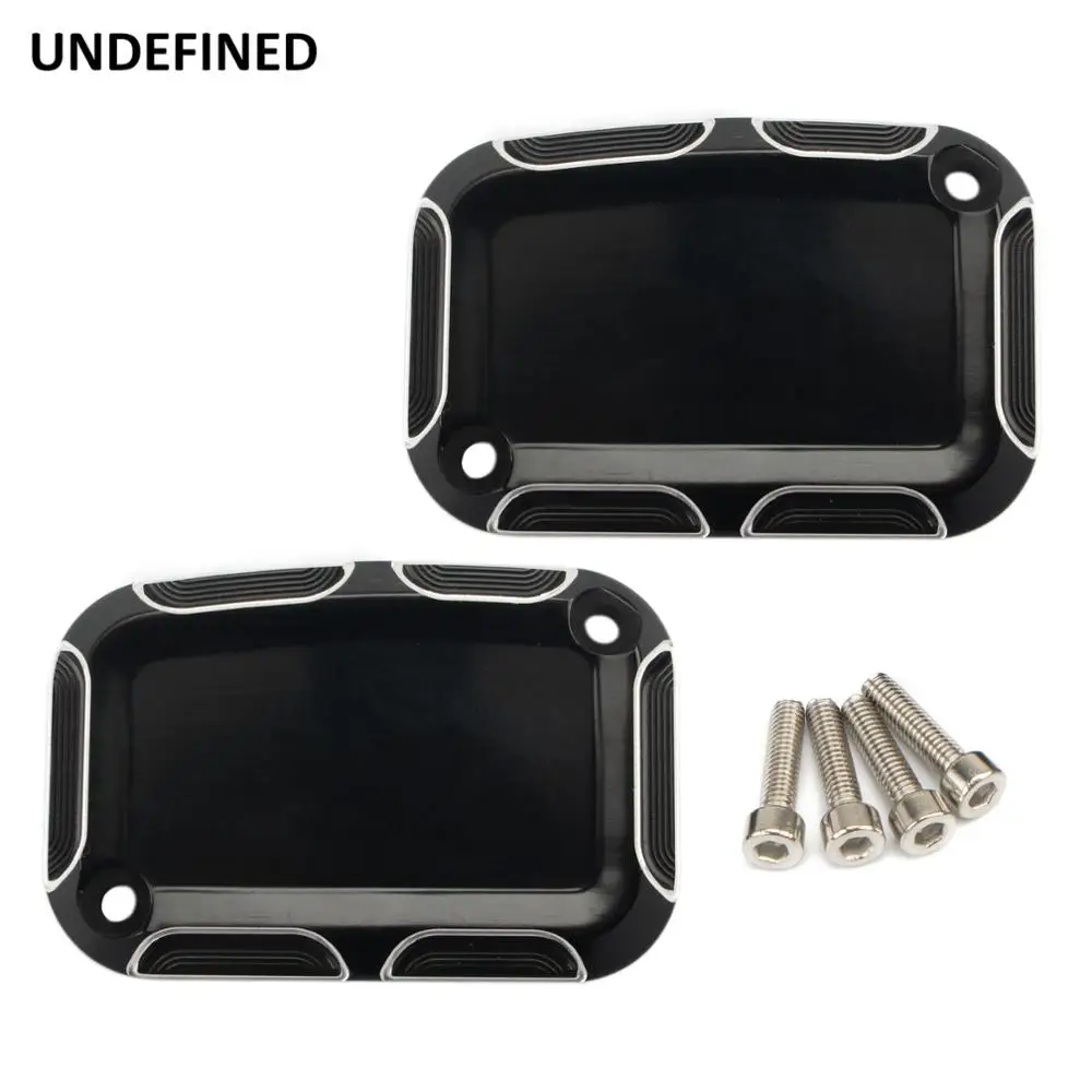 

Motorcycle Brake Master Cylinder Cover Cut CNC For Harley Touring Road King Ultra Tri Street Glide Electra Street V-Rod 06 - 17