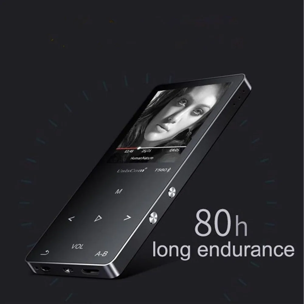 Uniscom T580 16G bluetooth MP3 музыкальный плеер встроенный динамик Портативный цифровой