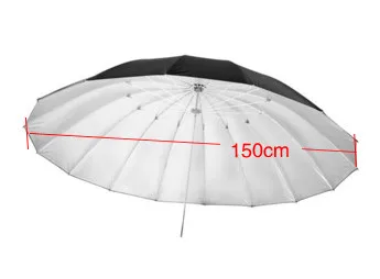 

Adearstudio umbrella professional black silver reflective umbrella diameter 150cm nylon umbrella high quality black silver CD50