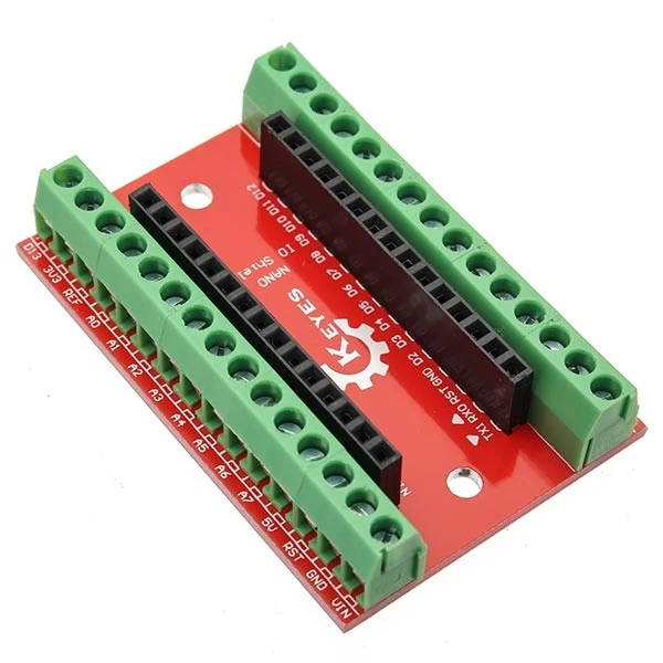 

New Terminal Adapter Board for Arduino Nano V3.0 AVR ATMEGA328P-AU Module