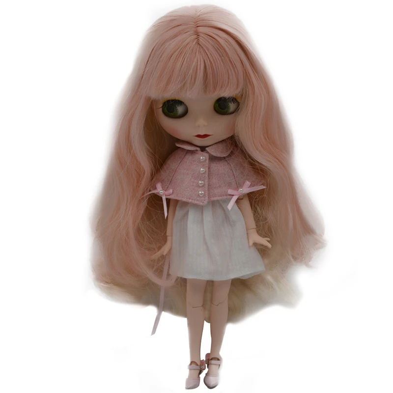 

Blyth Doll BJD, Neo Blyth Doll Nude Customized Frosted Face Dolls Can Changed Makeup and Dress DIY, 1/6 Ball Jointed Dolls SO30