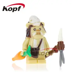 20 шт. PG739 строительные блоки Logray Teebo Ewok атаки битва при эндоре 75005 Gamorrean Guard Space Wars Кирпичи игрушки для детская