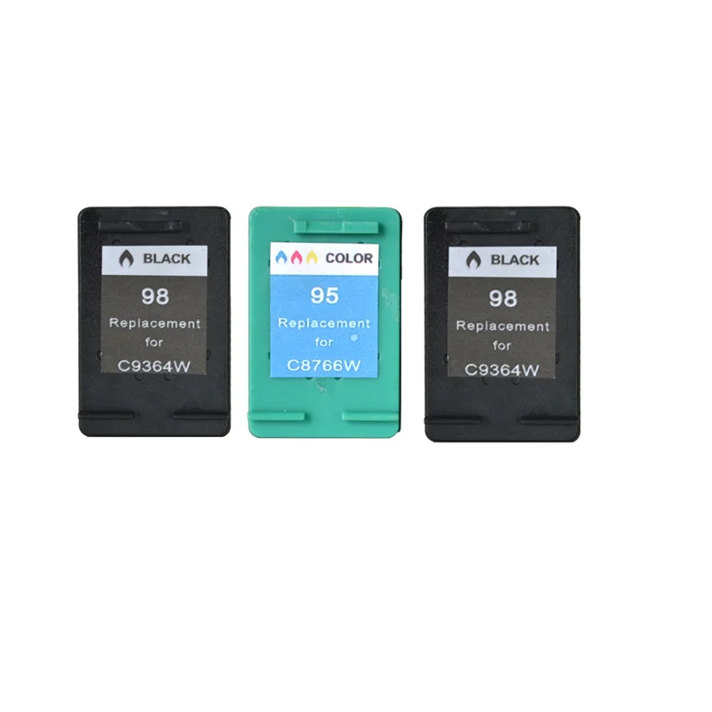 

3 PK For HP98 95 Ink Cartridge for HP 98 95 Photosmart C4100 C4110 C4140 C4183 C4188 D5160 2570 2575 2575v 2575xi