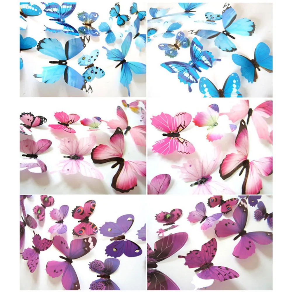 12 قطعة/المجموعة متعدد الألوان 3D مضيئة فراشة الجدار ملصق المغناطيس PVC الفراشات حزب الاطفال نوم الثلاجة الديكور 12 قطعة/المجموعة متعدد الألوان 3D مضيئة فراشة الجدار ملصق المغناطيس PVC الفراشات حزب الاطفال نوم الثلاجة الديكور