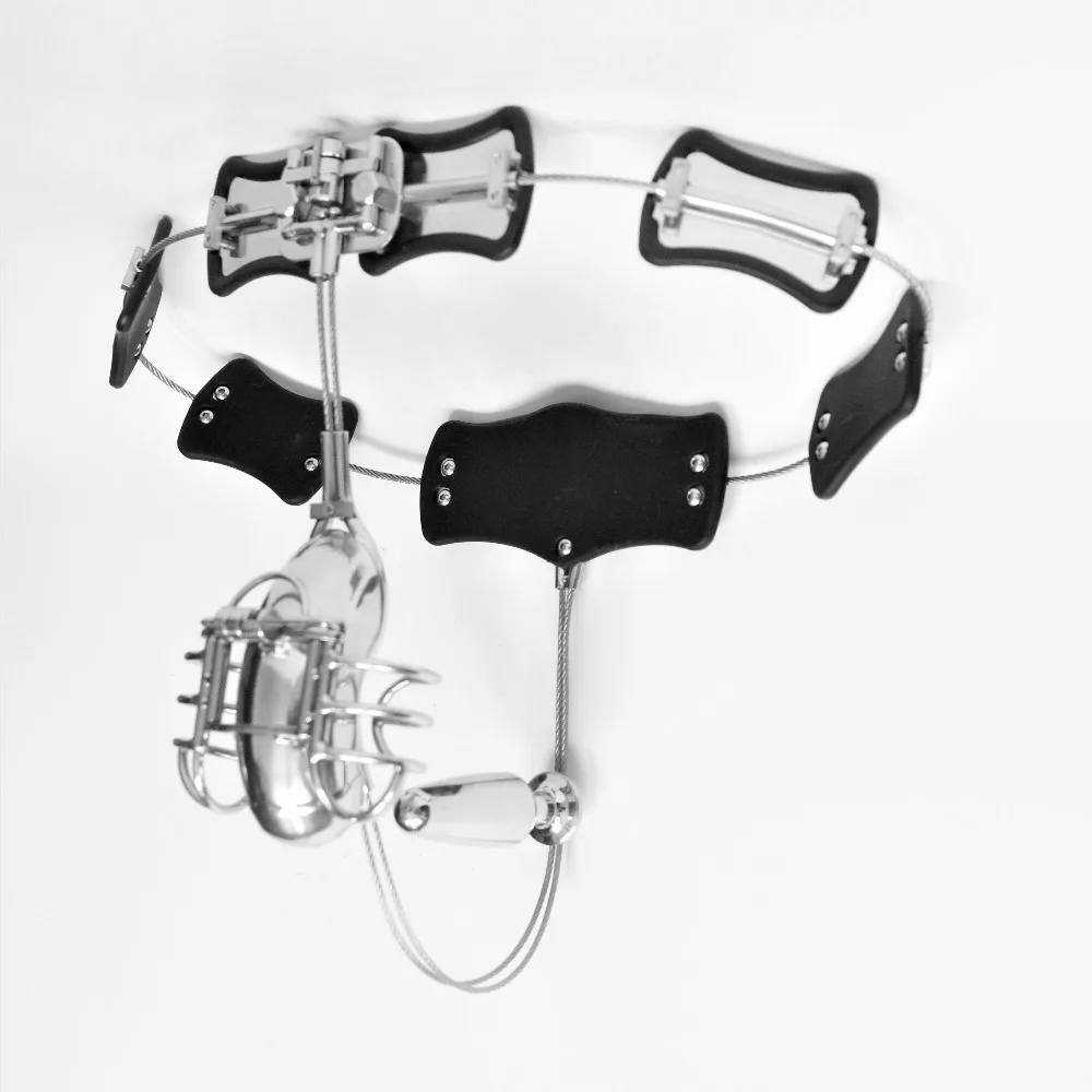 Chastity Belt With Anal Plug