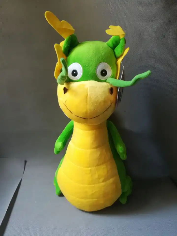 large stuffed dragon