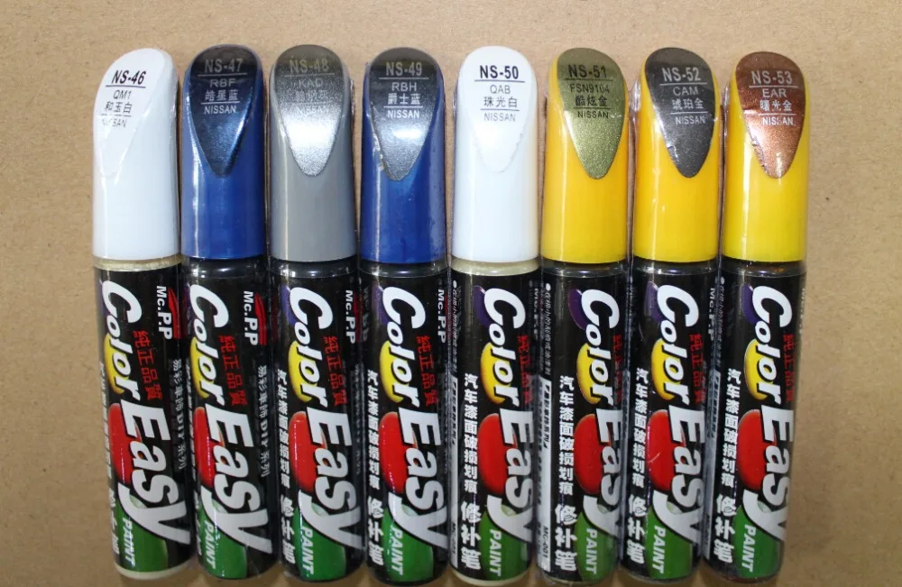 

Car scratch repair pen, auto painting pen for Nissan Qashqai X-trail Sylphy Teana Sunny Tiida juke Geniss March
