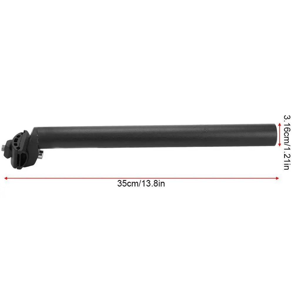 31.6mm 350mm Алюминий сплав Подседельный штырь для горного велосипеда 27,2/28,6/30,8/31,6*350/450 мм горный велосипед удлинитель Подседельный штырь китайского велосипеда Дубая Запчасти заменитель - Цвет: 31.6mm 350mm